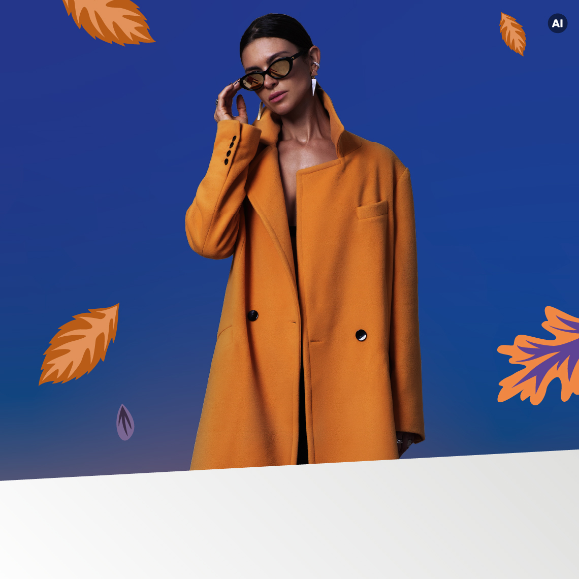 woman in the coat