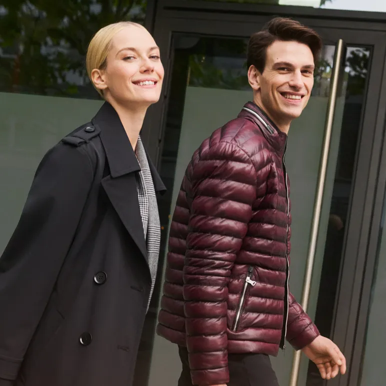 para w ubraniach marki Ochnik