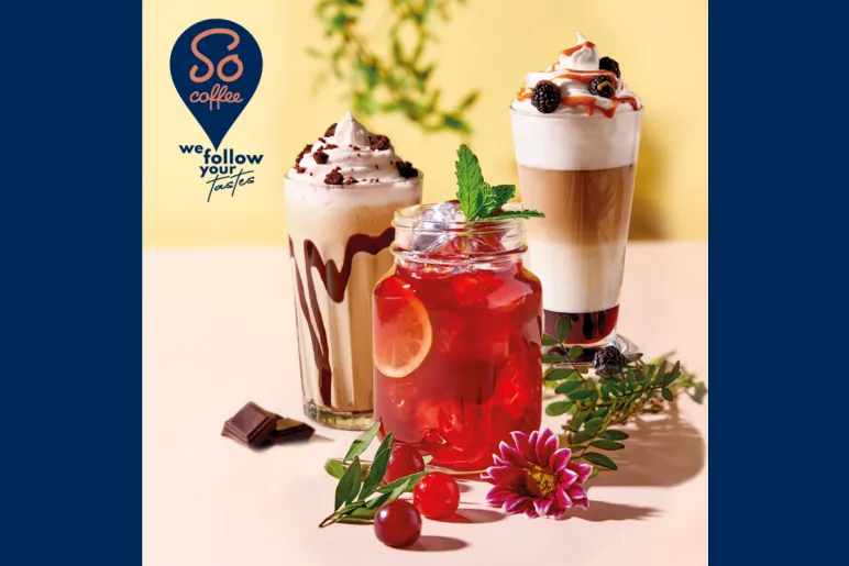 napoje w kawiarni So Coffee