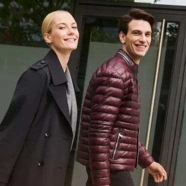 para w ubraniach marki Ochnik